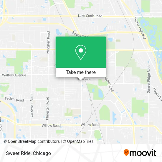 Sweet Ride map