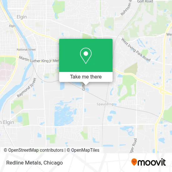 Redline Metals map