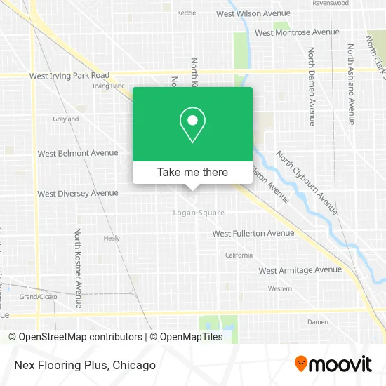 Nex Flooring Plus map