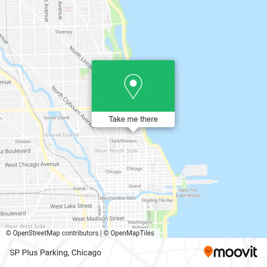SP Plus Parking map