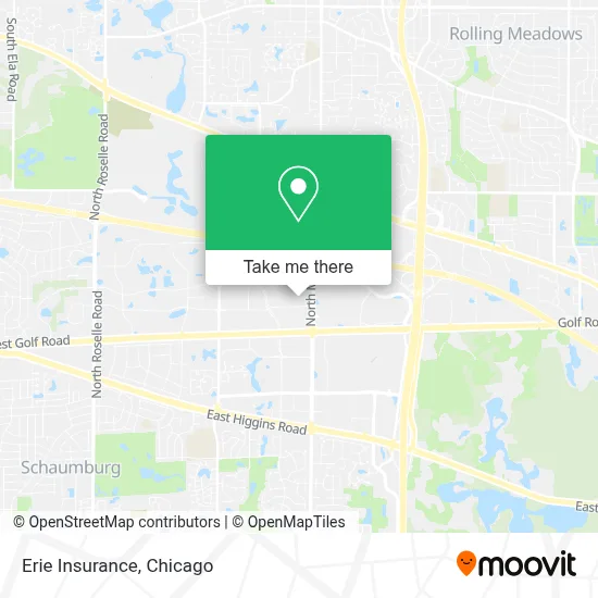 Erie Insurance map