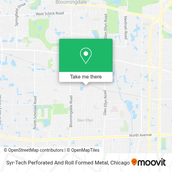 Syr-Tech Perforated And Roll Formed Metal map