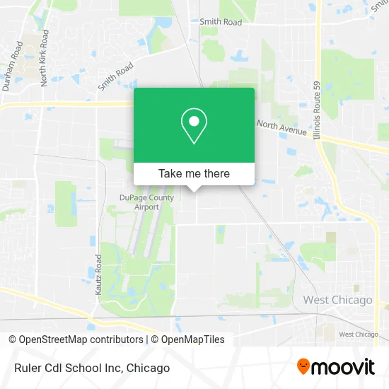 Ruler Cdl School Inc map