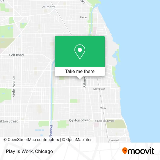 Play Is Work map