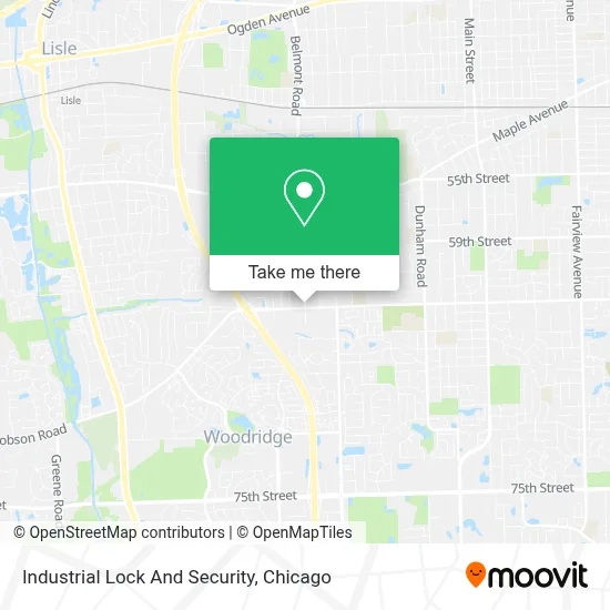 Industrial Lock And Security map