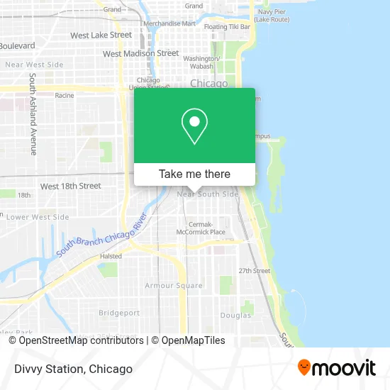 Divvy Station map