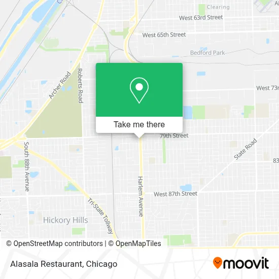 Alasala Restaurant map