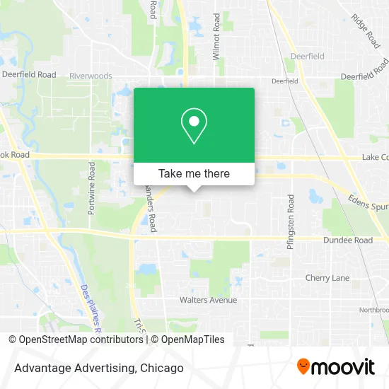 Advantage Advertising map