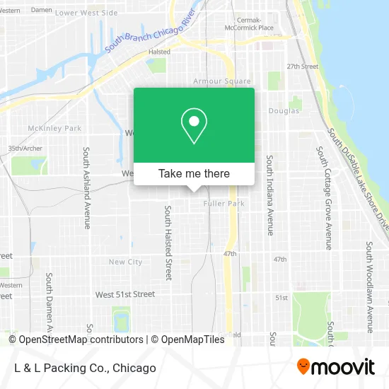 L & L Packing Co. map