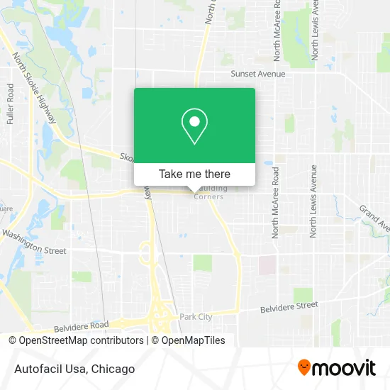 Autofacil Usa map