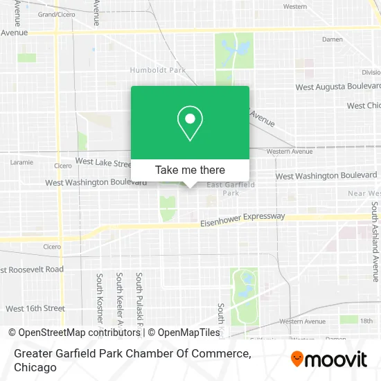 Greater Garfield Park Chamber Of Commerce map