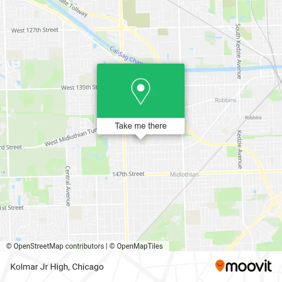 Kolmar Jr High map