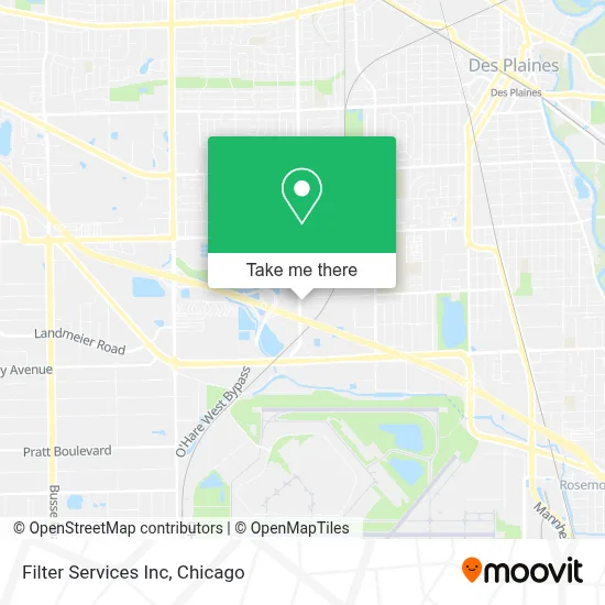 Filter Services Inc map