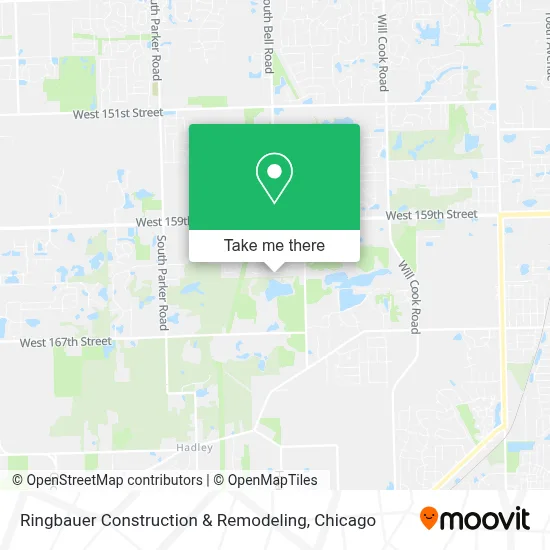 Ringbauer Construction & Remodeling map
