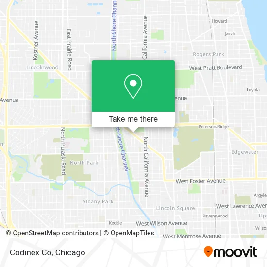 Codinex Co map