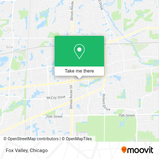 Fox Valley map