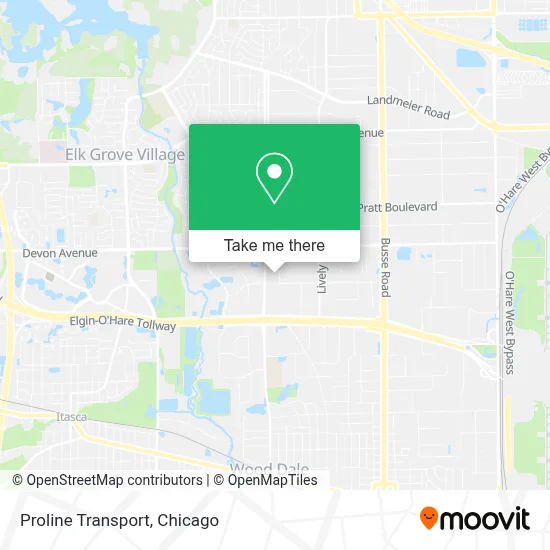Proline Transport map