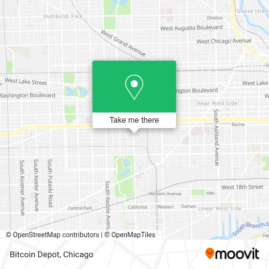 Bitcoin Depot map