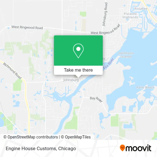 Engine House Customs map