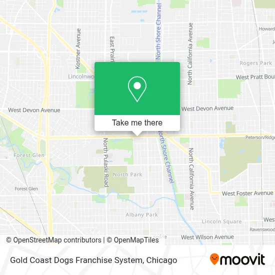 Gold Coast Dogs Franchise System map