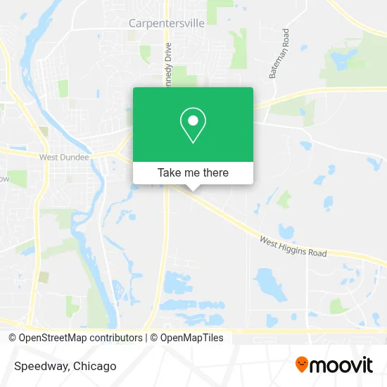 Speedway map