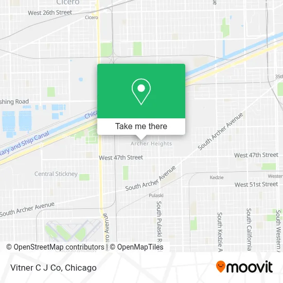 Vitner C J Co map