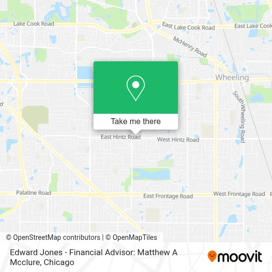 Edward Jones - Financial Advisor: Matthew A Mcclure map