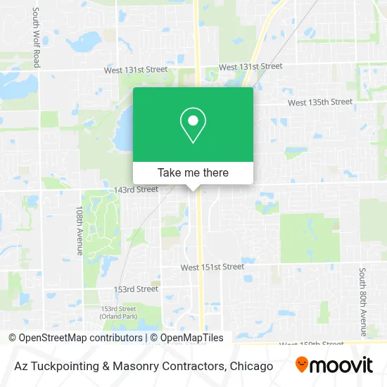 Az Tuckpointing & Masonry Contractors map