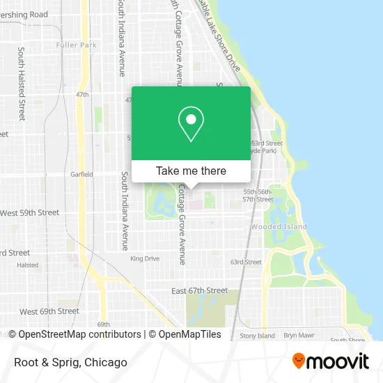 Root & Sprig map