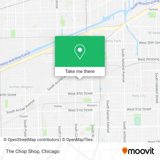 The Chop Shop map