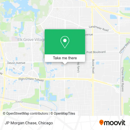 Jp Morgan Chase map
