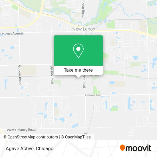 Agave Active map