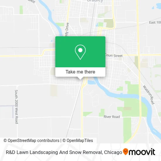 R&D Lawn Landscaping And Snow Removal map