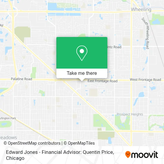 Edward Jones - Financial Advisor: Quentin Price map