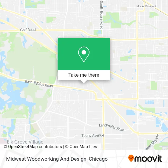 Midwest Woodworking And Design map