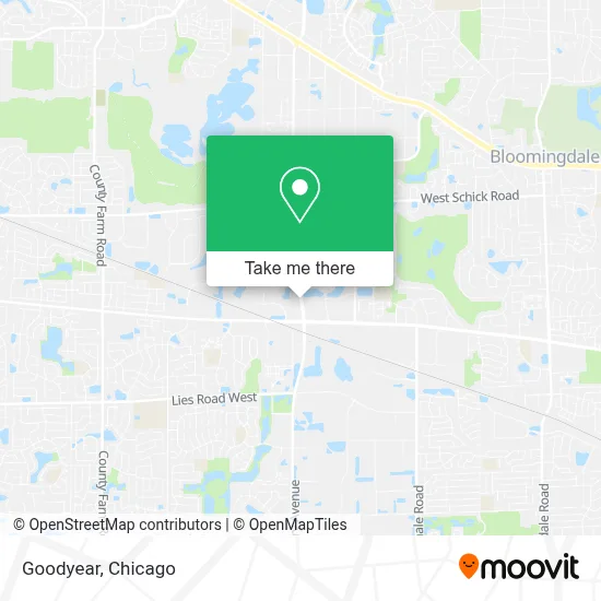 Goodyear map