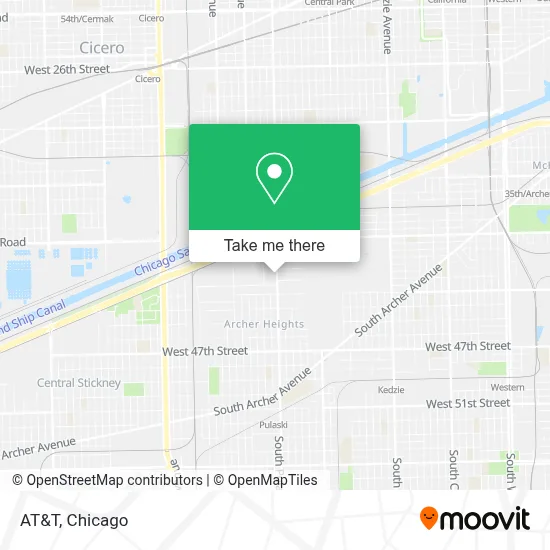 At&T map
