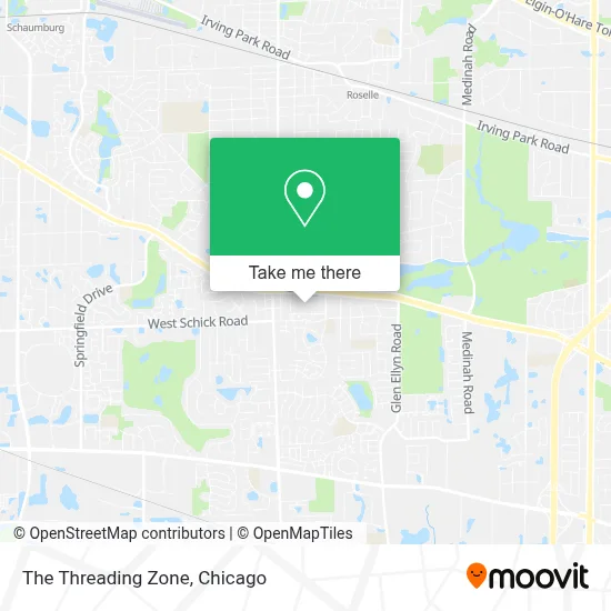 The Threading Zone map