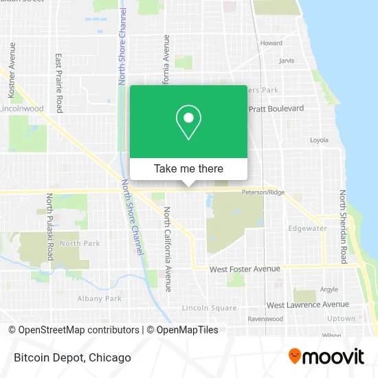 Bitcoin Depot map