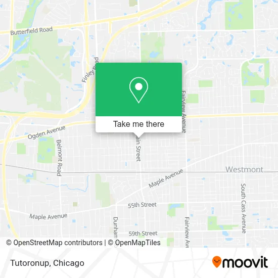Tutoronup map