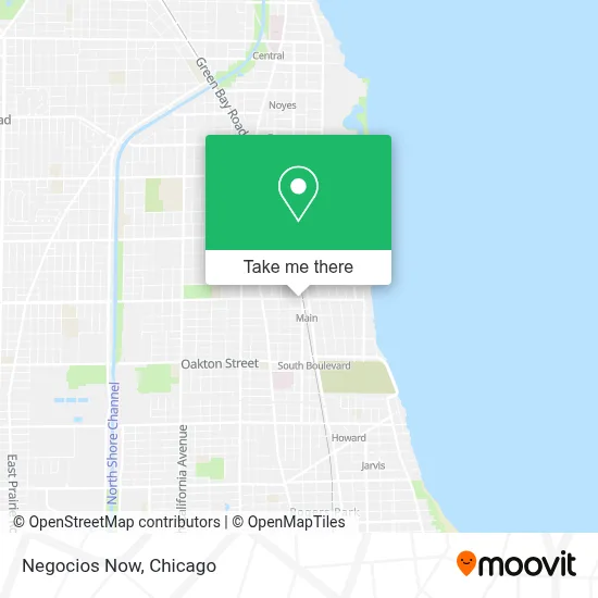 Negocios Now map
