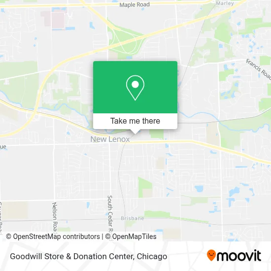 Goodwill Store & Donation Center map