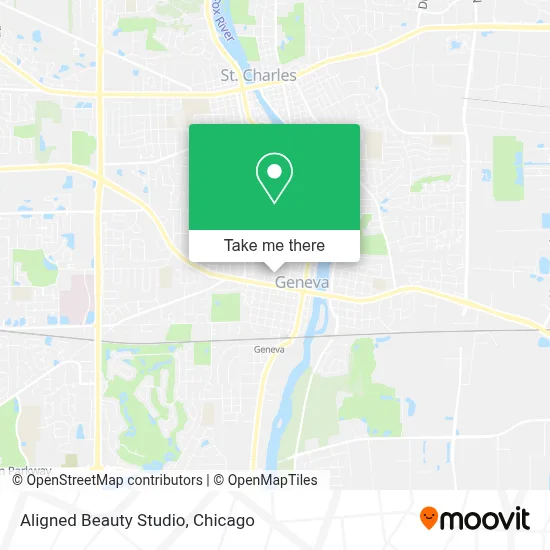Aligned Beauty Studio map