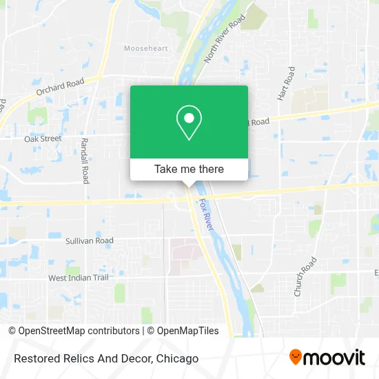 Restored Relics And Decor map