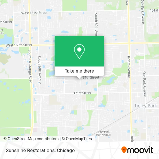 Sunshine Restorations map
