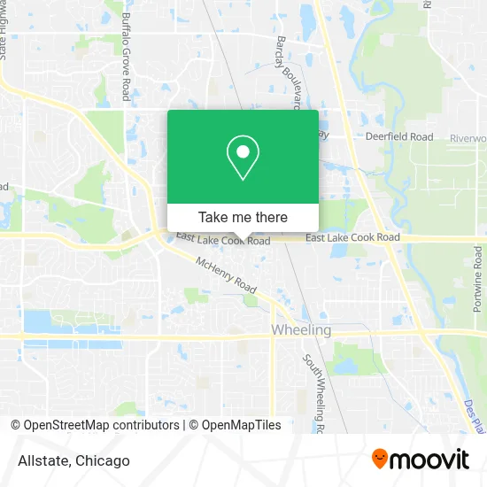Allstate map