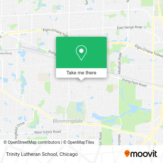 Trinity Lutheran School map