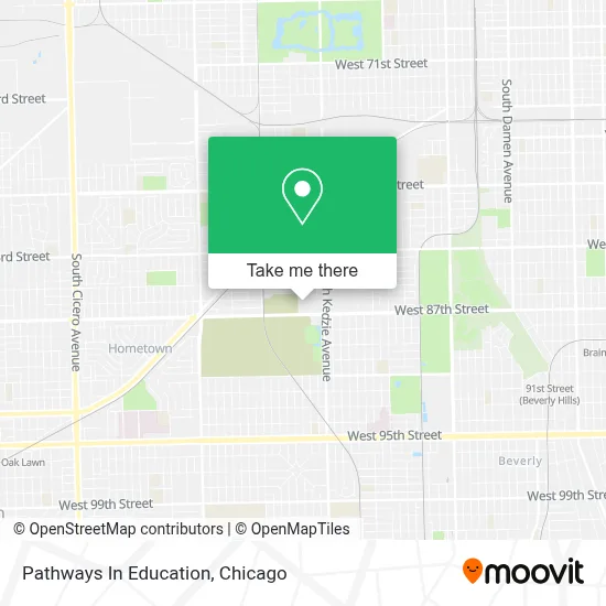 Pathways In Education map