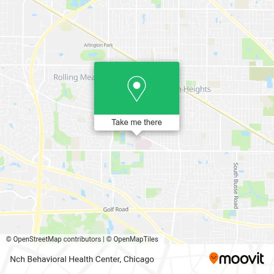 Nch Behavioral Health Center map