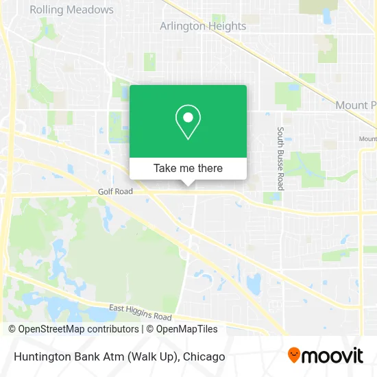 Huntington Bank Atm (Walk Up) map